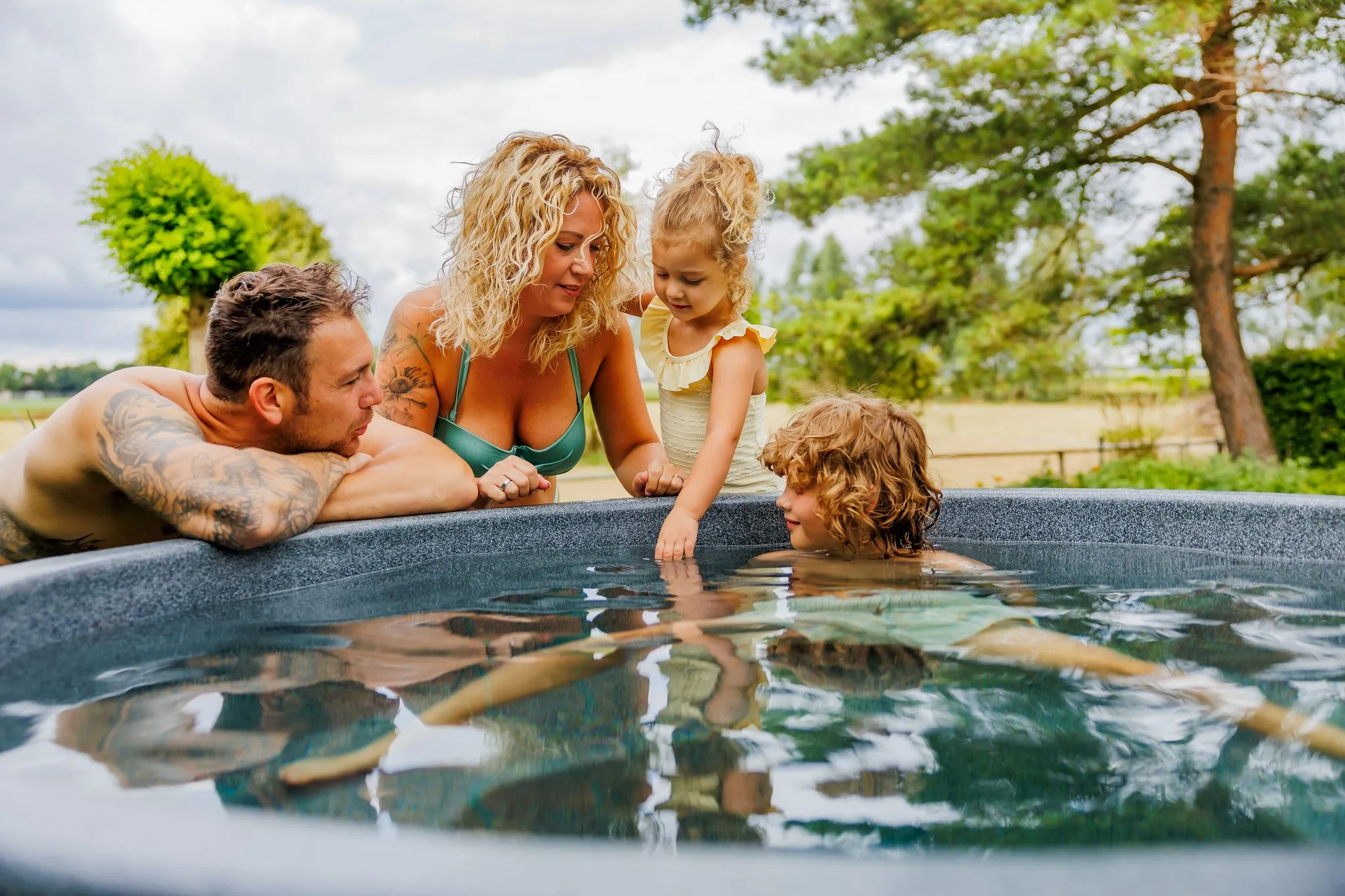 Houtgestookte hottub Ticra Outdoor